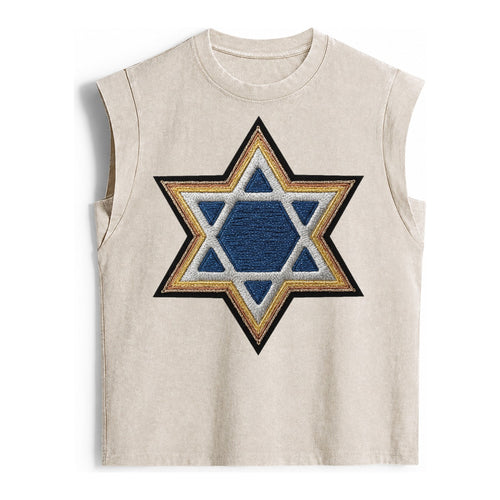 Star of David - Vintage Washed Tank