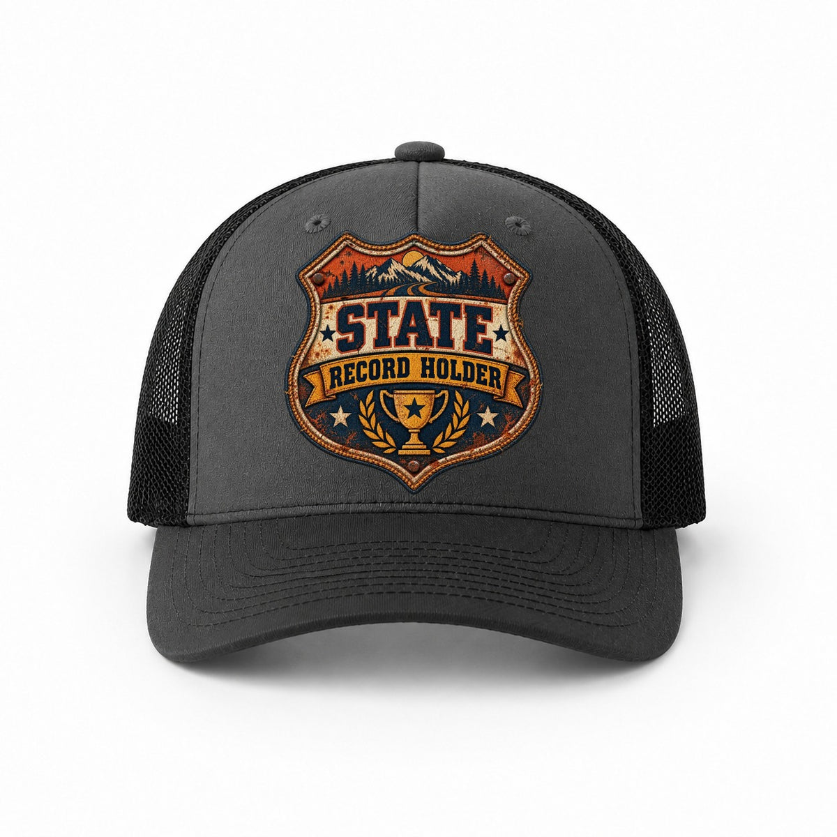 Dark Grey-Black — front view