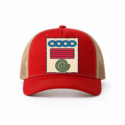 Red-Khaki — front view