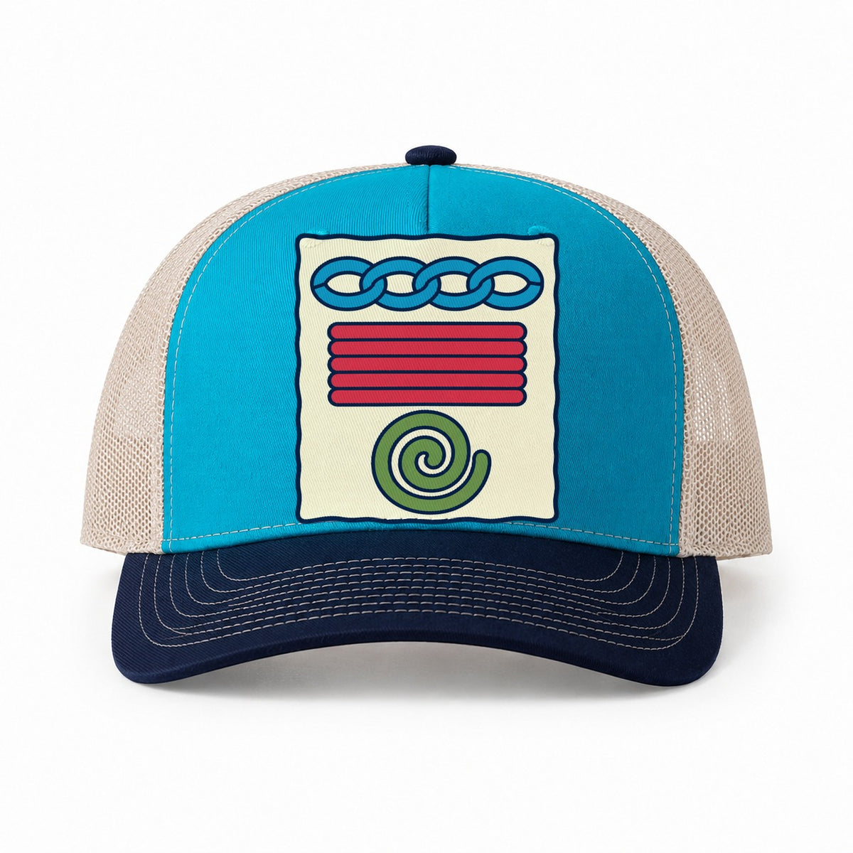 Teal-Navy — front view