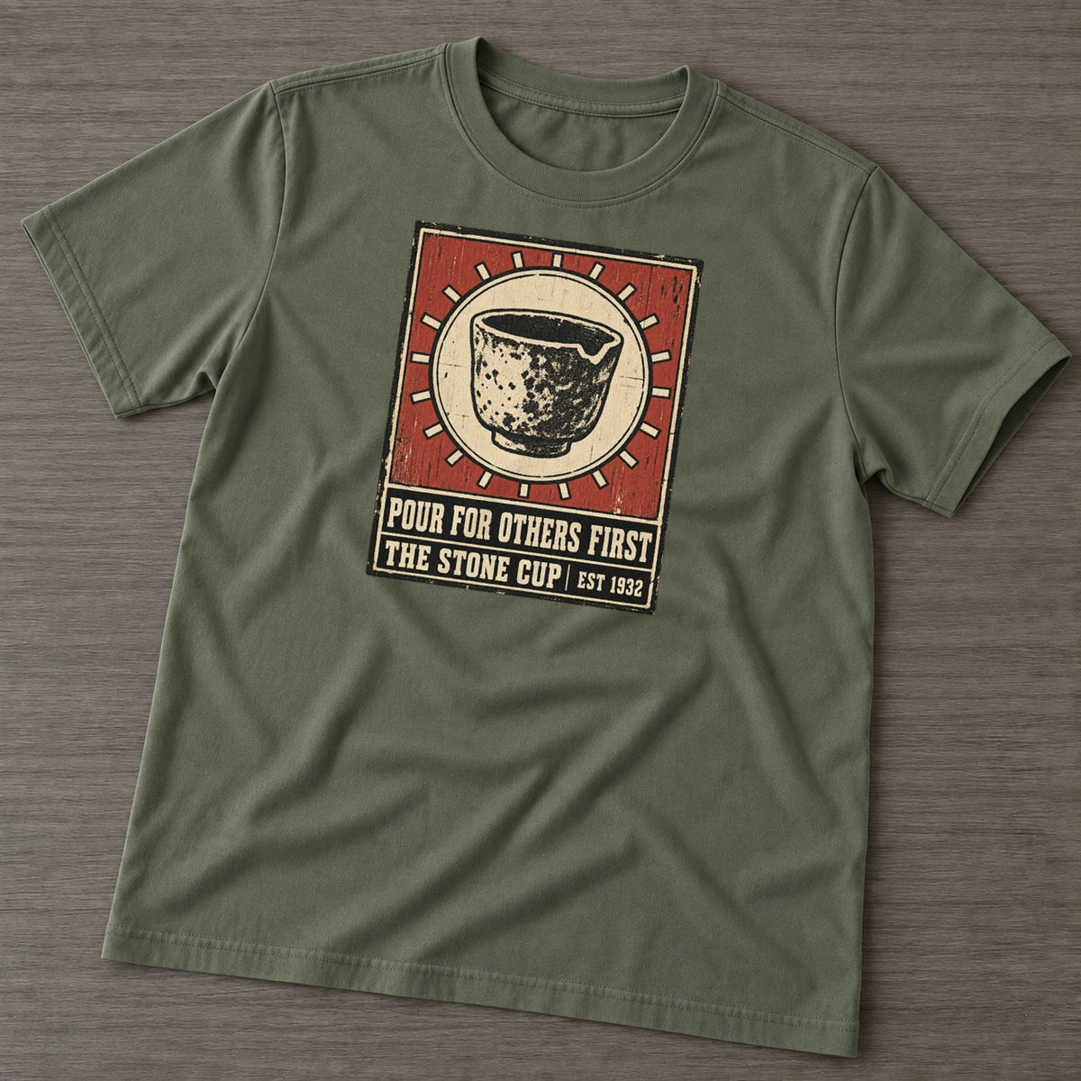 Army Green — front view