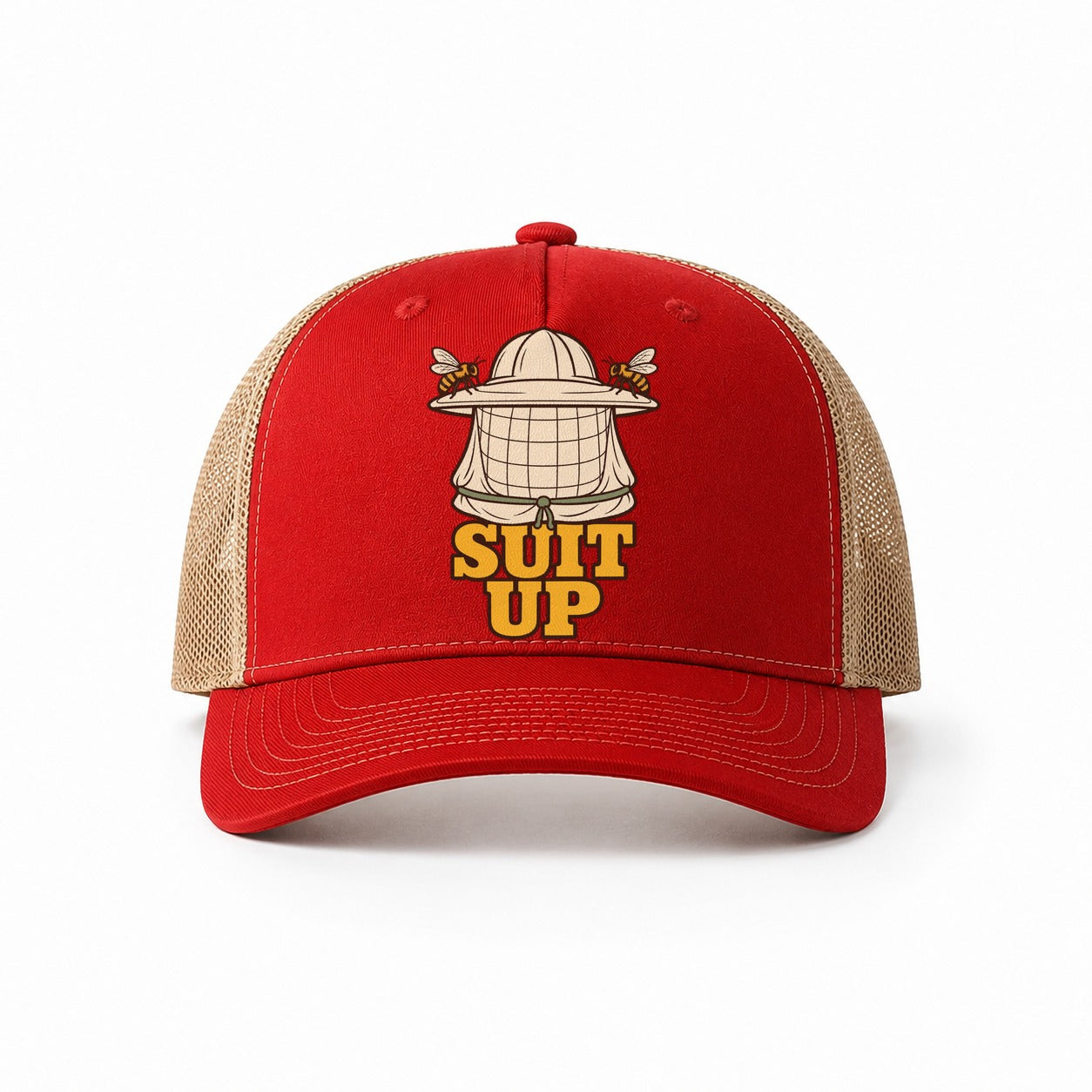 Red-Khaki — front view
