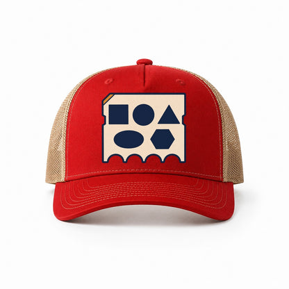 Red-Khaki — front view