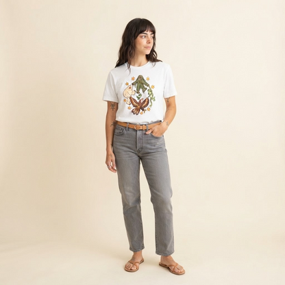 Swamp And Summit Cryptid Hoedown Classic T-shirt – studio model photo
