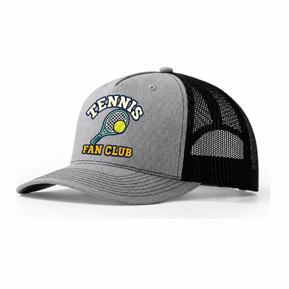 Tennis Fan Club Trucker Hat – Sport Grey Black