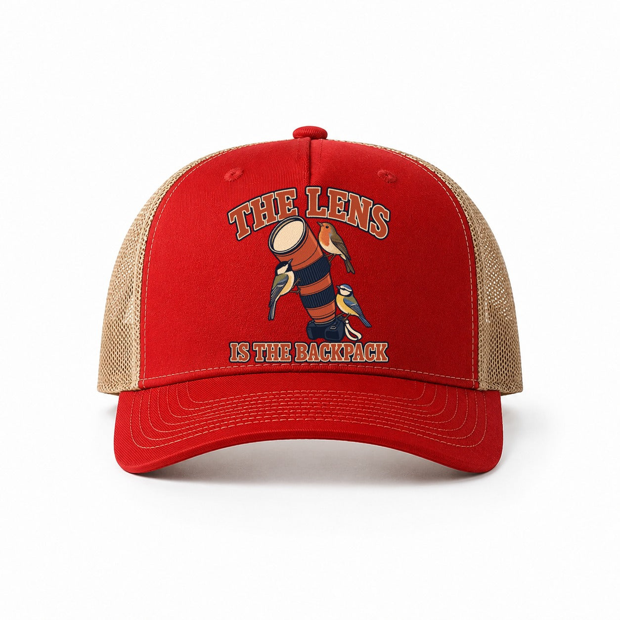 Red-Khaki — front view