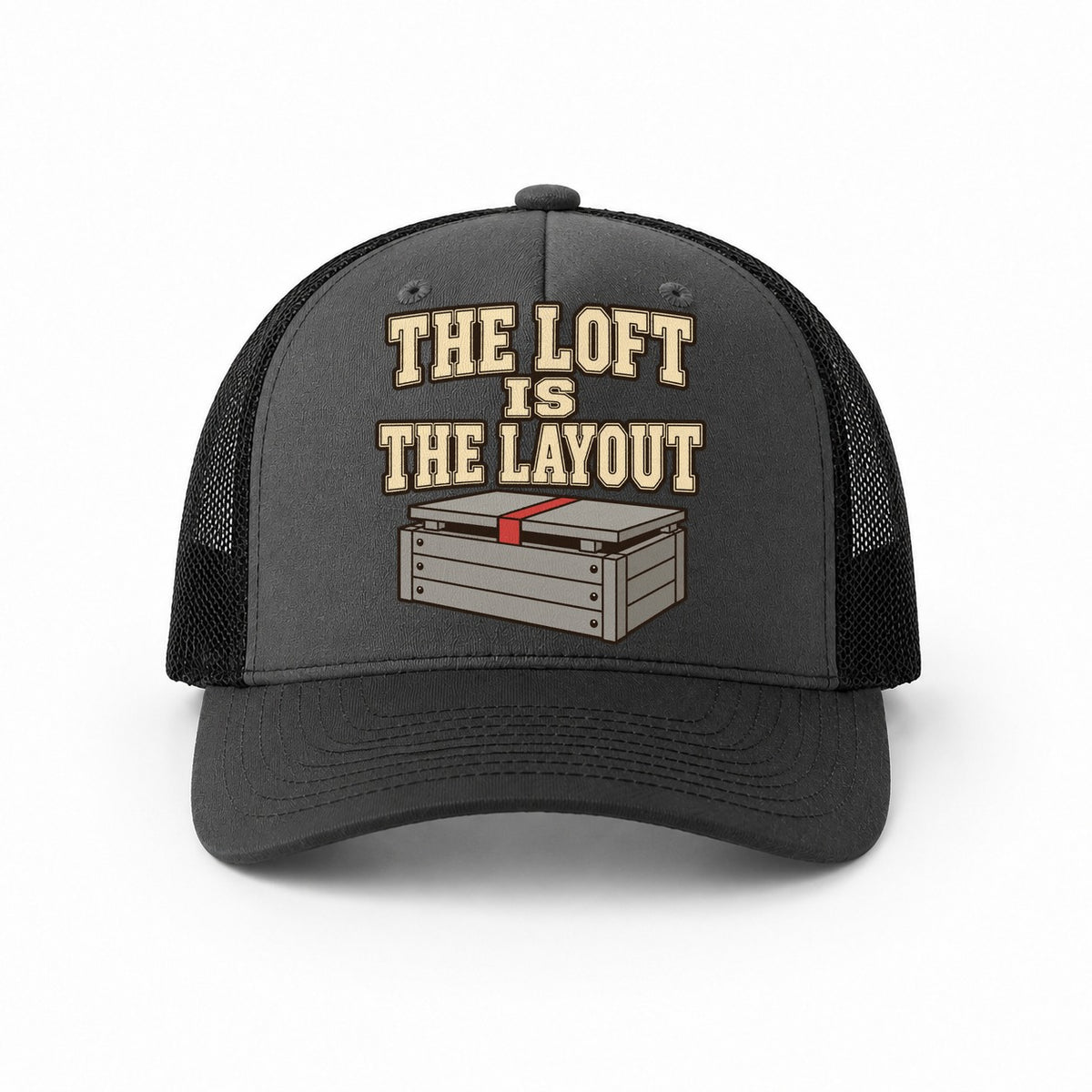 Dark Grey-Black — front view