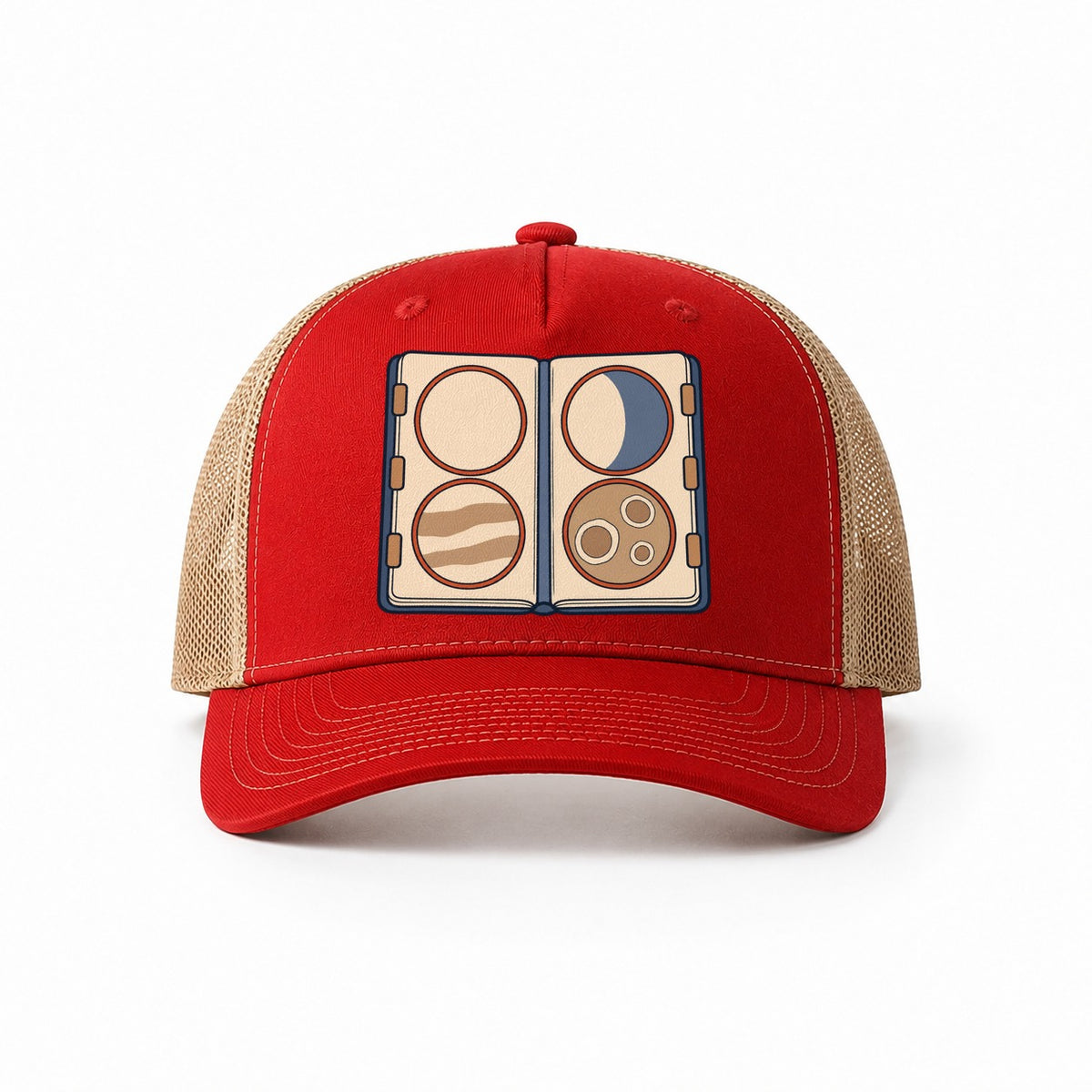 Red-Khaki — front view