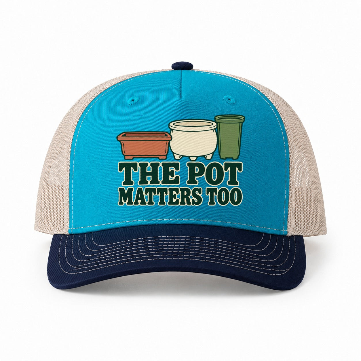 Teal-Navy — front view