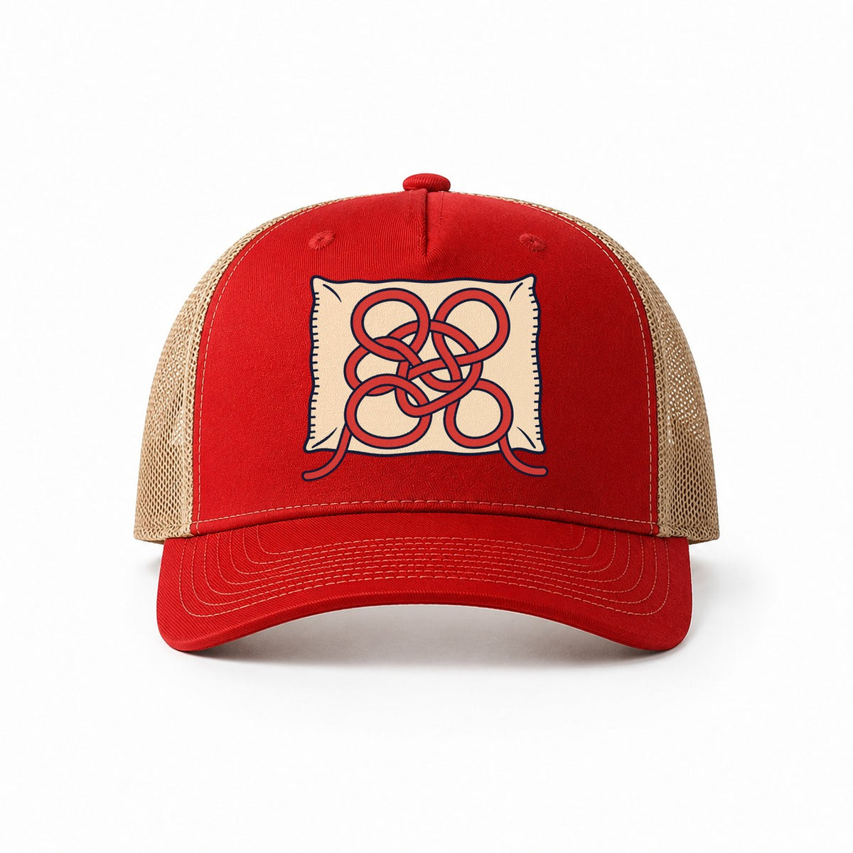Red-Khaki — front view