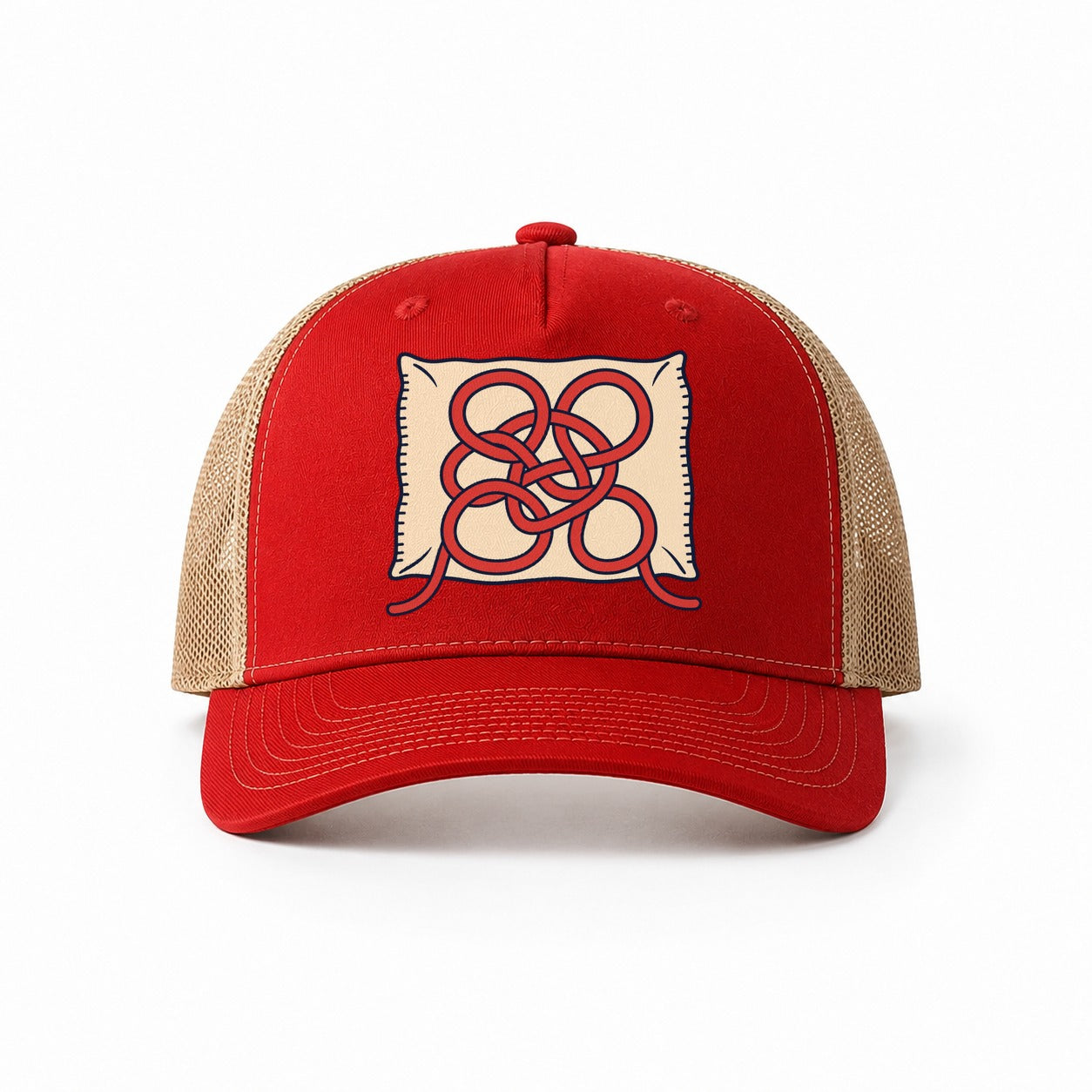 Red-Khaki — front view