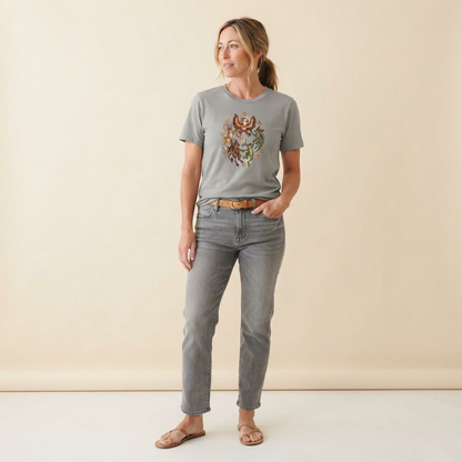 The Whole Band Cryptid Hoedown Classic T-shirt – studio model photo