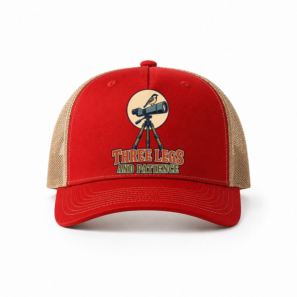 Red-Khaki — front view