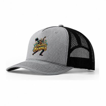 Timeless Mandolin Music Instruments Trucker Hat – Sport Grey Black