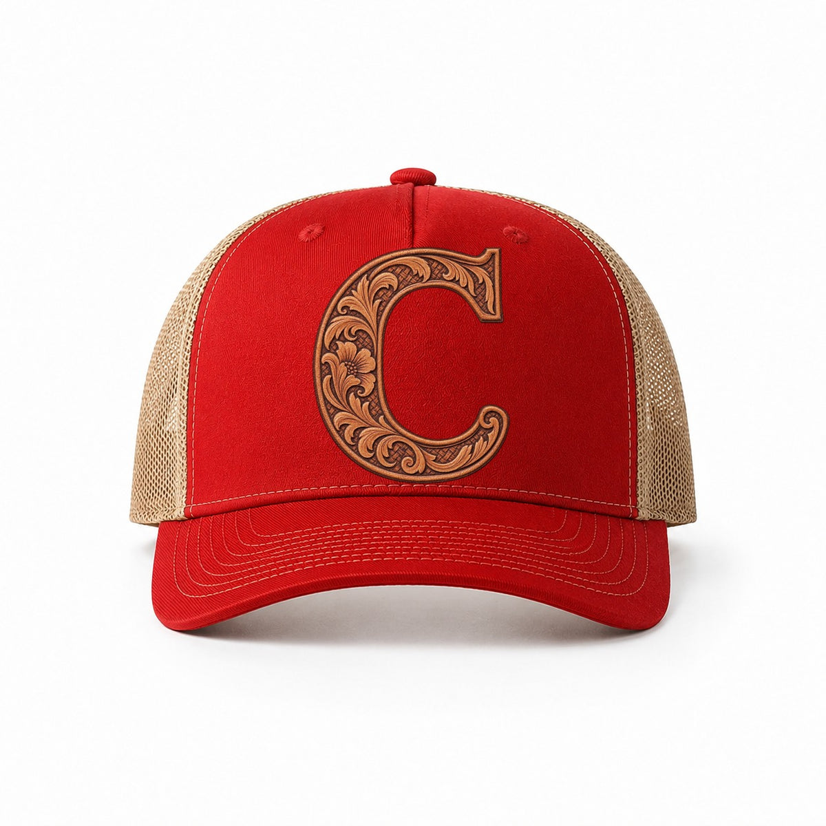 Red-Khaki — front view