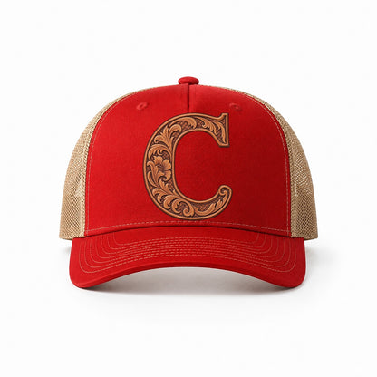 Red-Khaki — front view