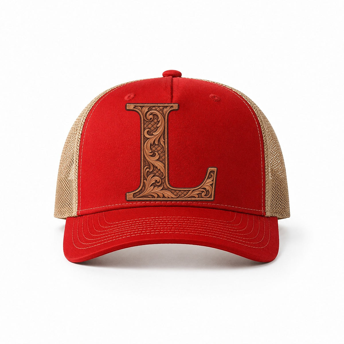 Red-Khaki — front view