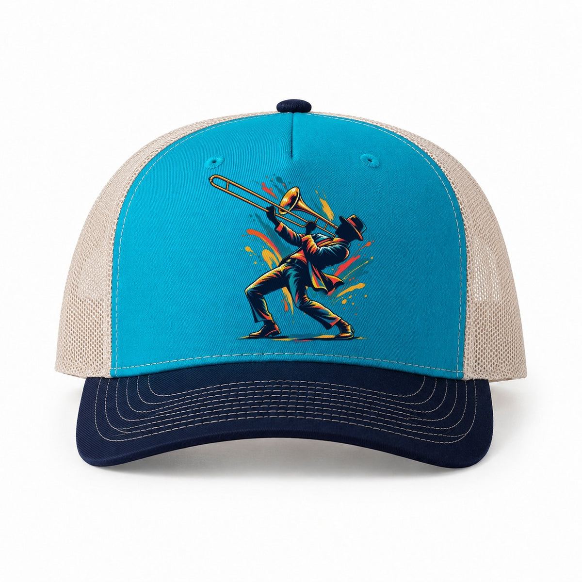 Teal-Navy — front view