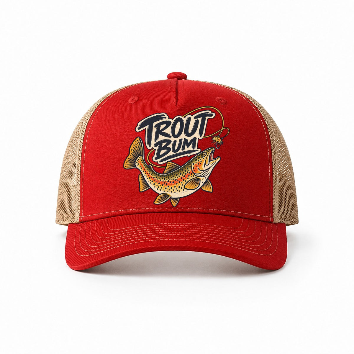 Red-Khaki — front view