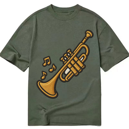 Trumpet  - Classic T-shirt – Army Green