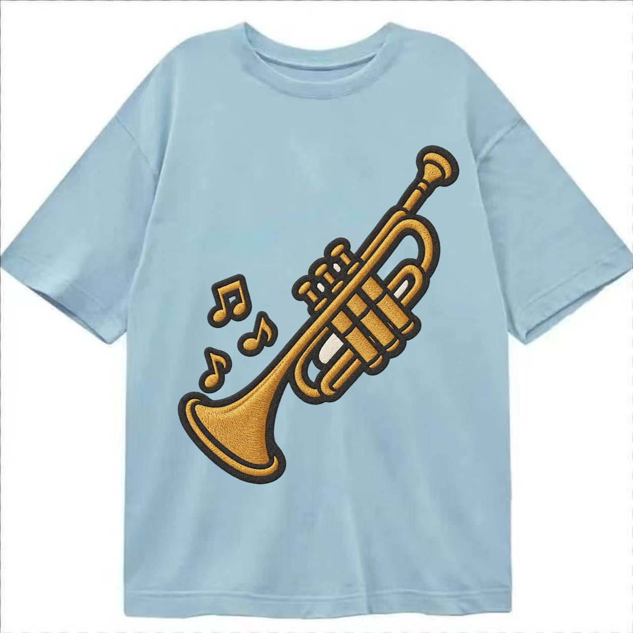 Trumpet  - Classic T-shirt – Light Blue