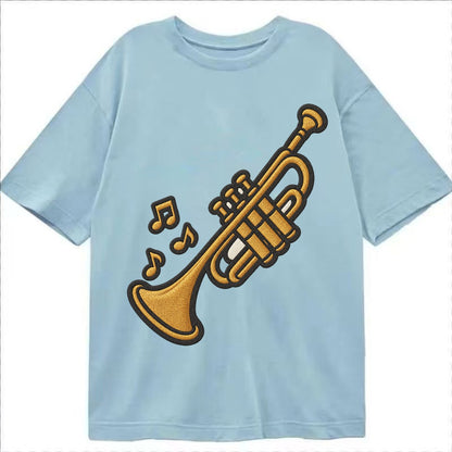 Trumpet  - Classic T-shirt – Light Blue