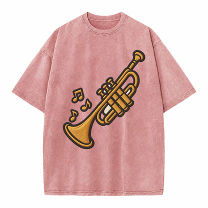 Trumpet  - Vintage T-shirt – Dusty Rose(Rose)