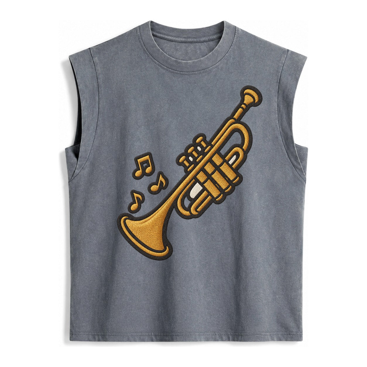 Trumpet  - Vintage Washed Tank – Grey