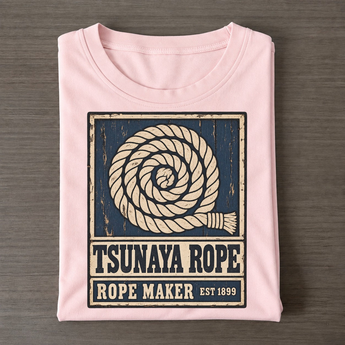 Tsunaya Rope Works Noren Trade Co Classic T-shirt – Pink