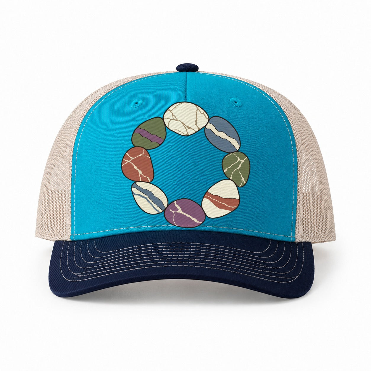 Teal-Navy — front view
