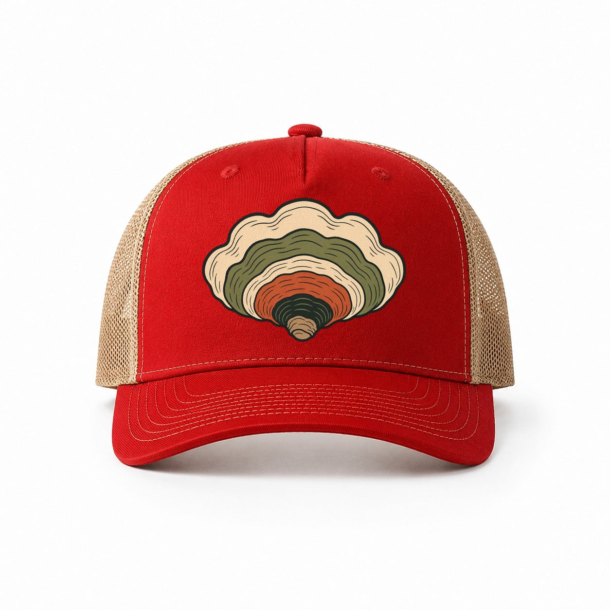 Red-Khaki — front view