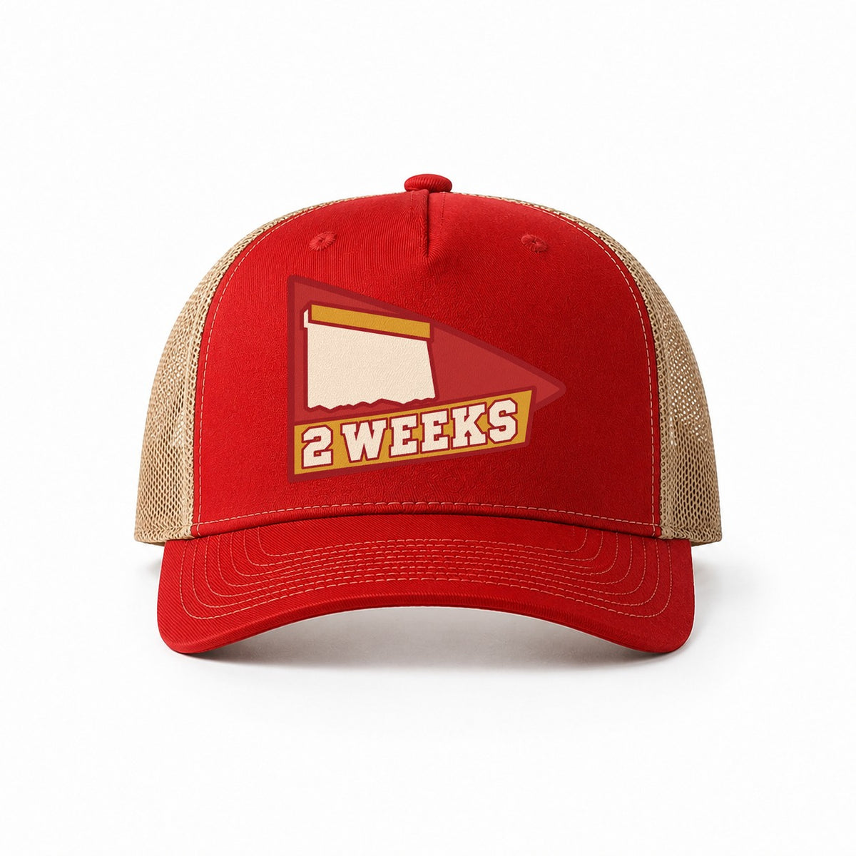 Red-Khaki — front view