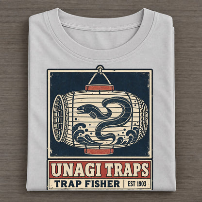 Unagi Trap Co Noren Trade Co Classic T-shirt – Grey