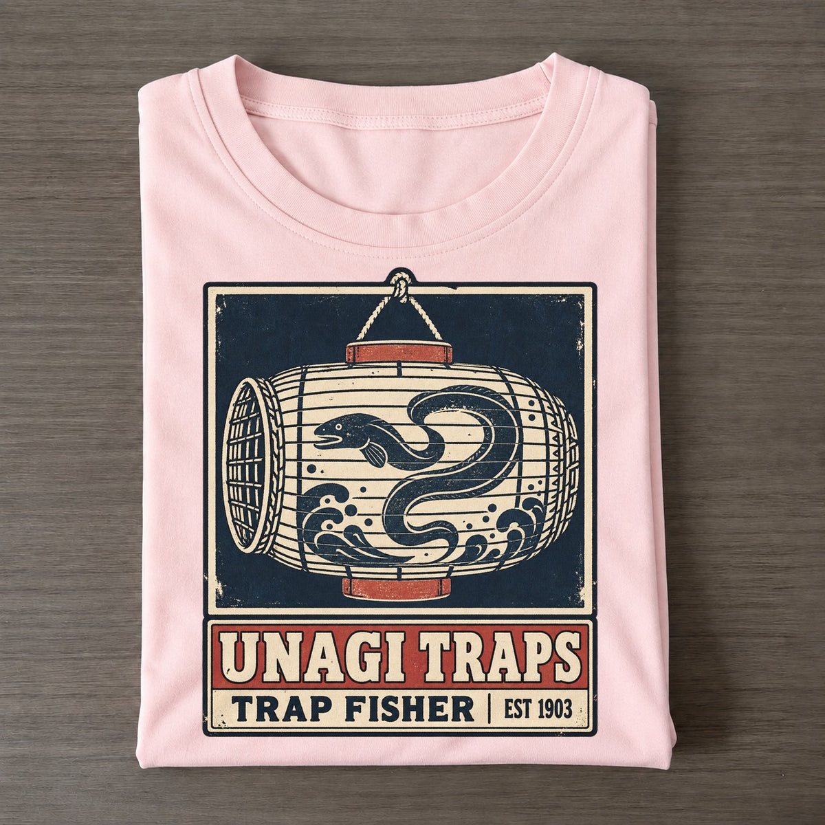 Unagi Trap Co Noren Trade Co Classic T-shirt – Pink