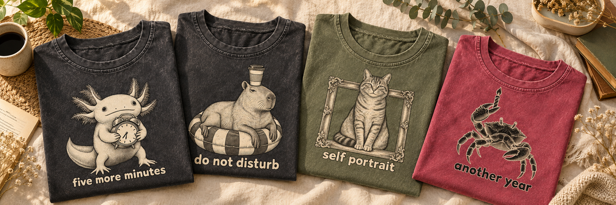 unbothered-creatures collection banner