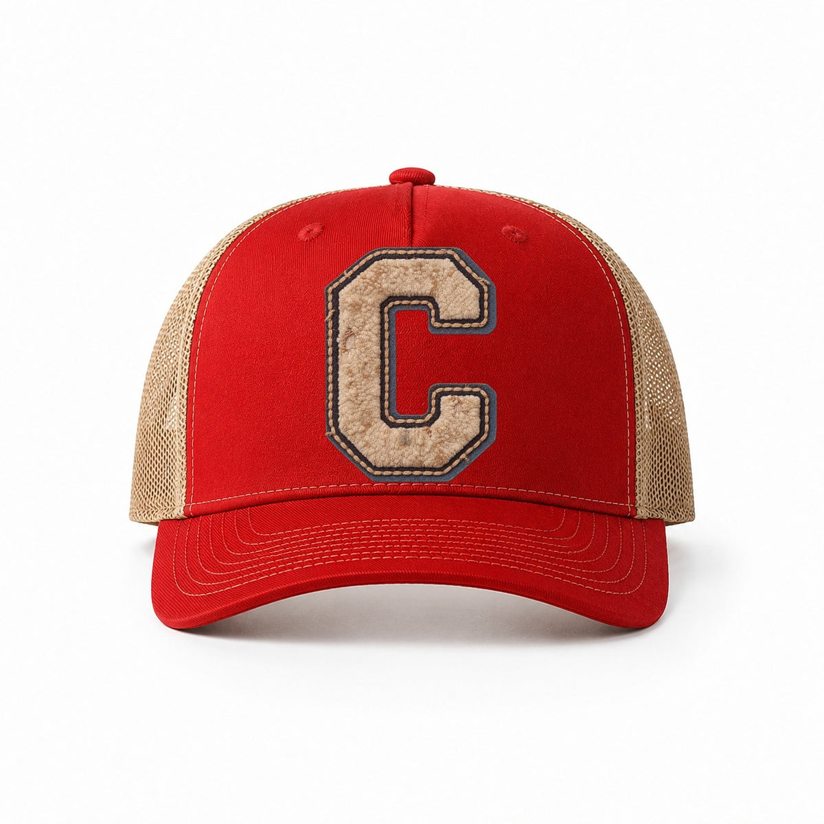 Red-Khaki — front view
