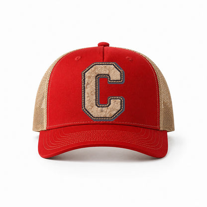 Red-Khaki — front view