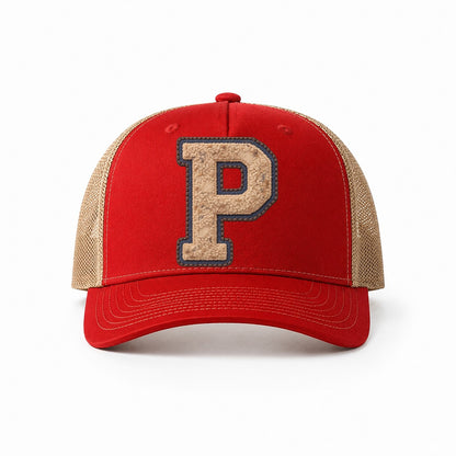 Red-Khaki — front view