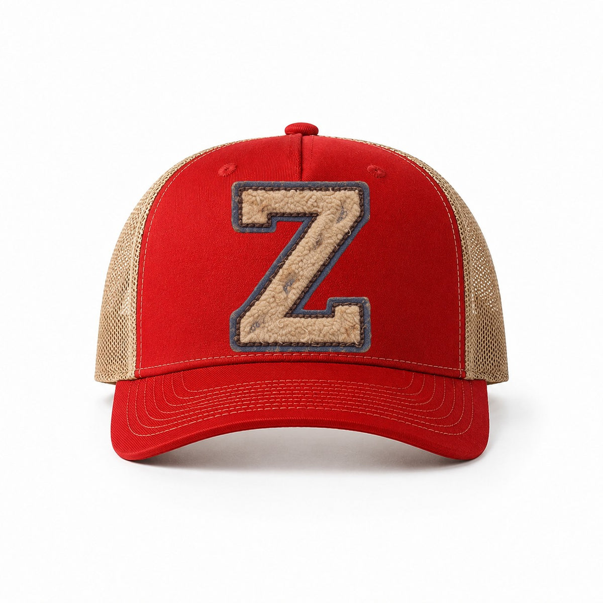 Red-Khaki — front view