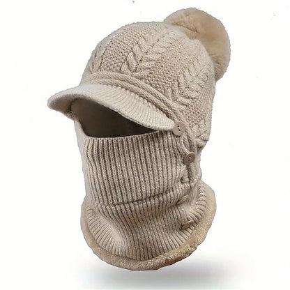 Women's Ski Hat Ski Balaclava Hat Outdoor Winter Thermal Warm Windproof Hat for Skiing Camping / Hiking Snowboarding Ski