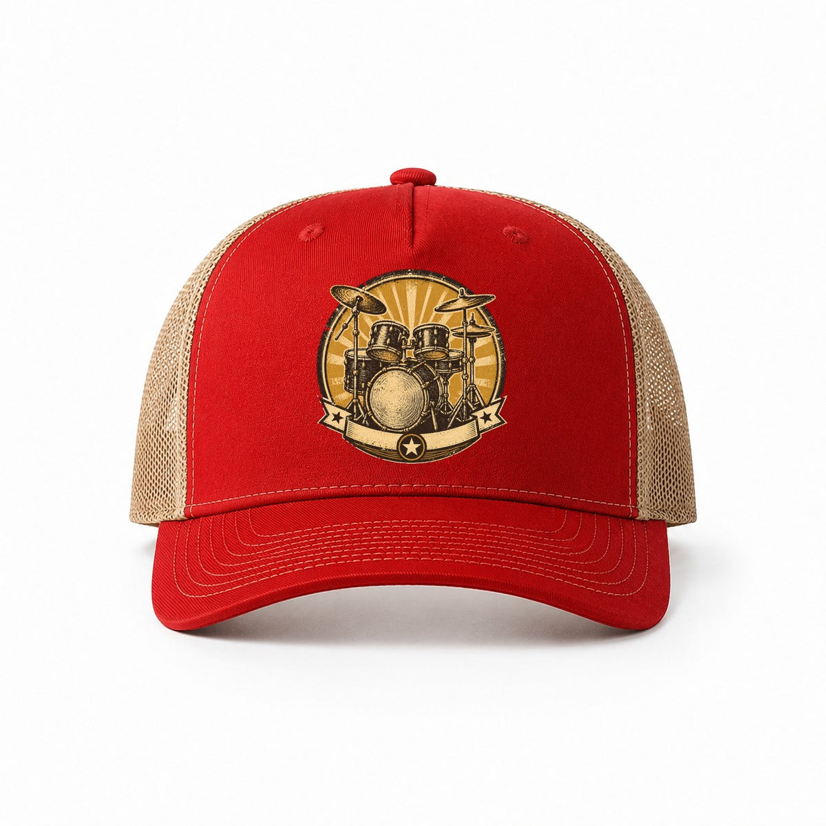 Red-Khaki — front view