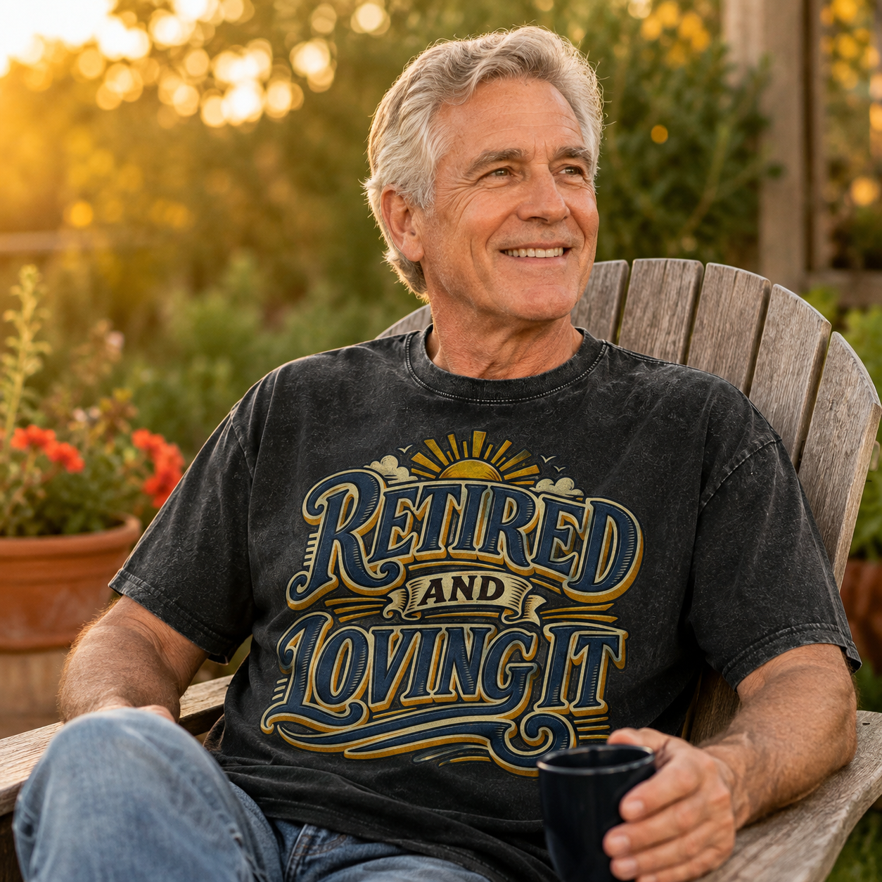 Vintage t-shirt – worn by a model