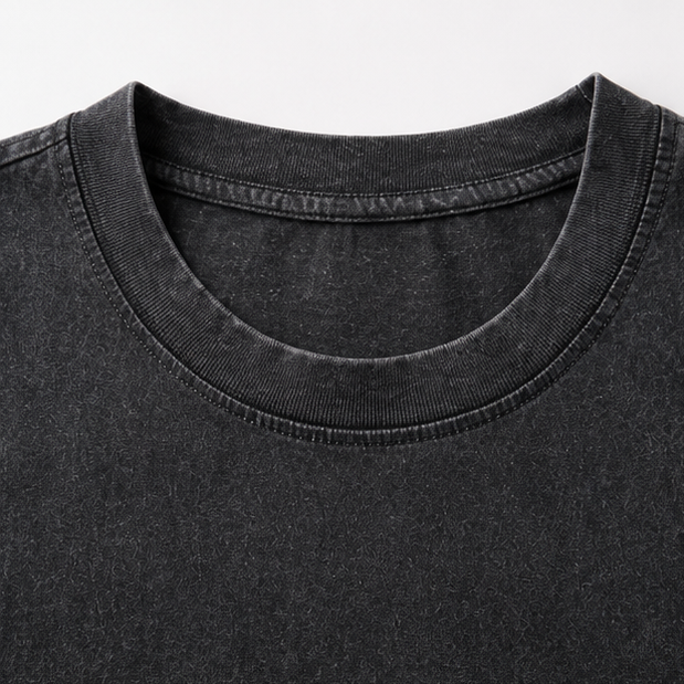 Vintage washed tank – fabric close-up