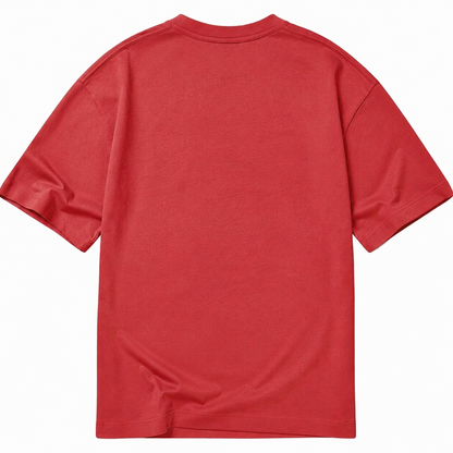 Welsh Corgi Owner Owner Classic T-shirt – red back view