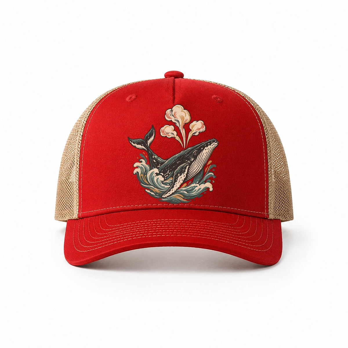 Red-Khaki — front view