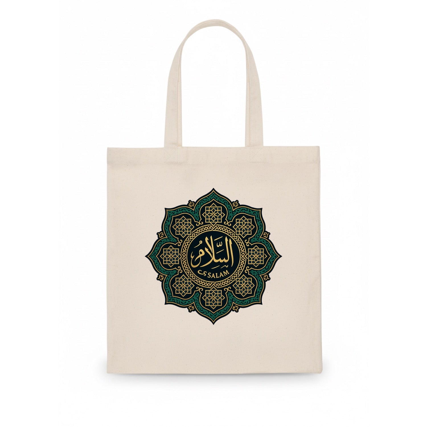 As-Salam Mandala - Tote Bag - white