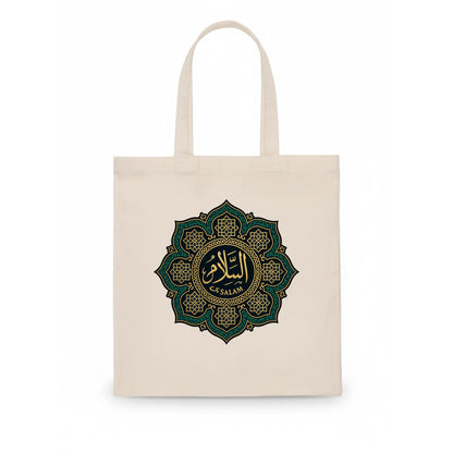 As-Salam Mandala - Tote Bag - white