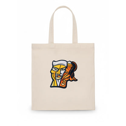 Axis Face - Tote Bag - white