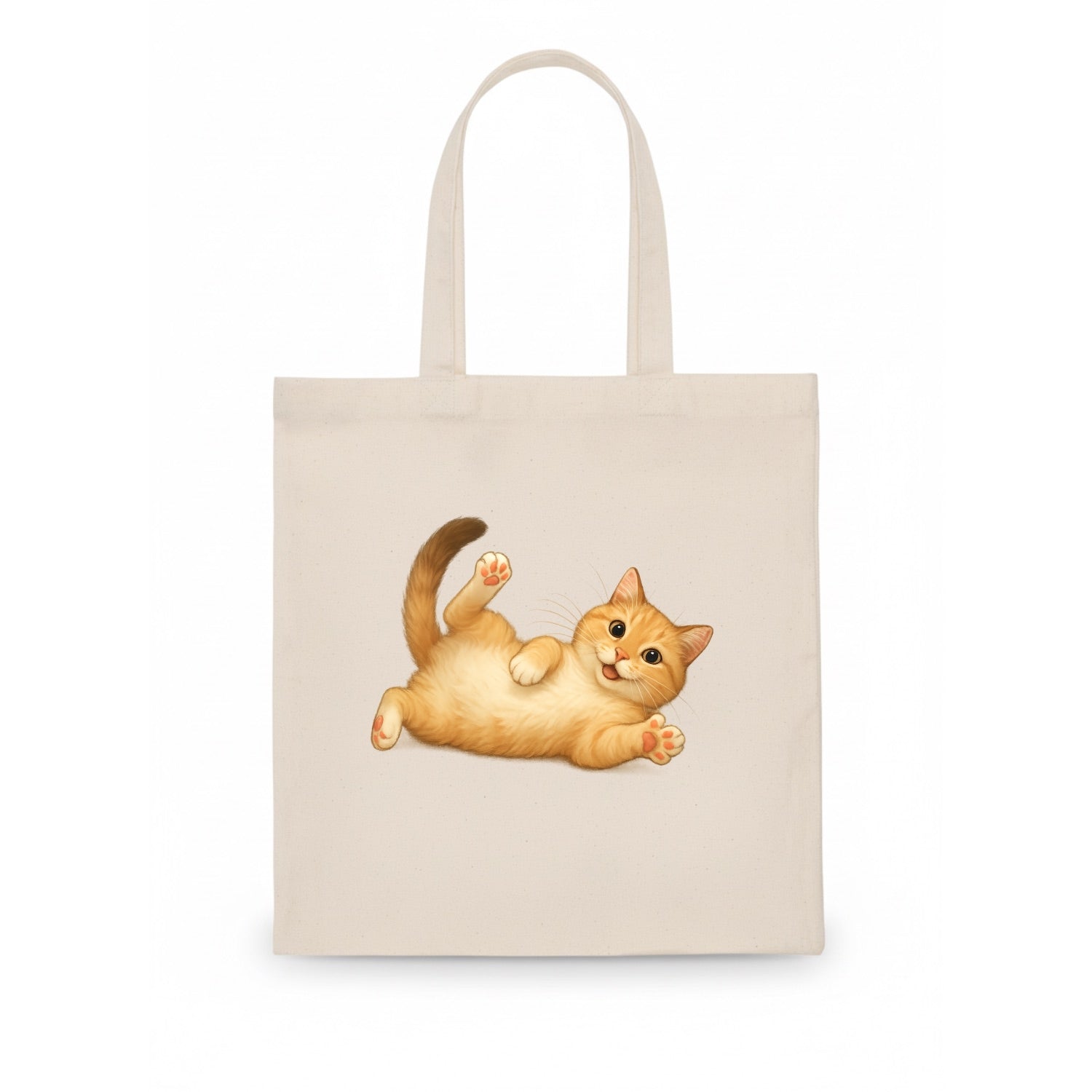 Therapy Cat  - Tote Bag - white