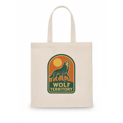 Wolf Territory Marking  - Tote Bag - white